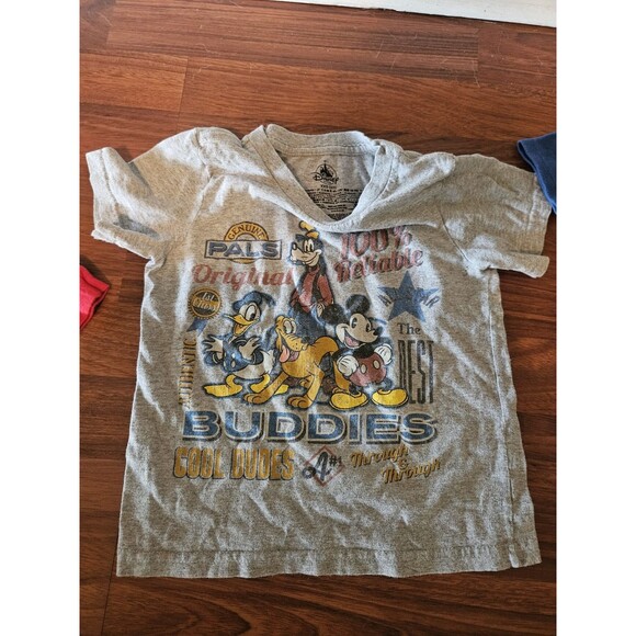 18-24m 2t Disney Mickey Mouse Toddler Clothes Bundle Lot Shirt, Pj, Romper - Picture 7 of 8